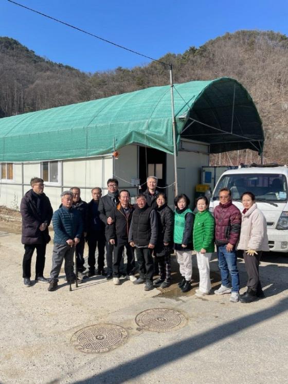 영동군 새마을회, 화재 피해 가구에 온정 전달 이미지