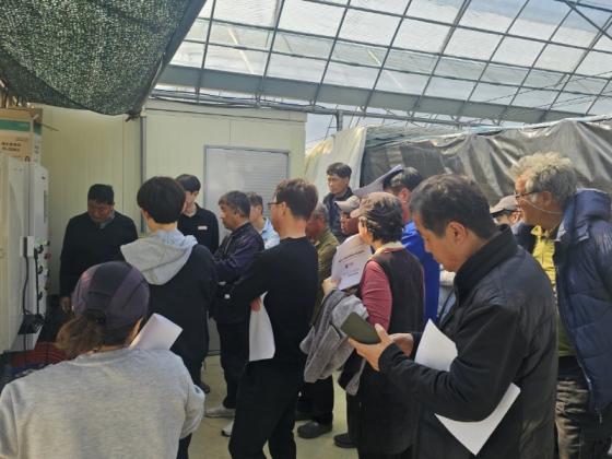 영동군, 스마트농업 현장교육…농업인 실무역량 ‘쑥쑥’ 이미지