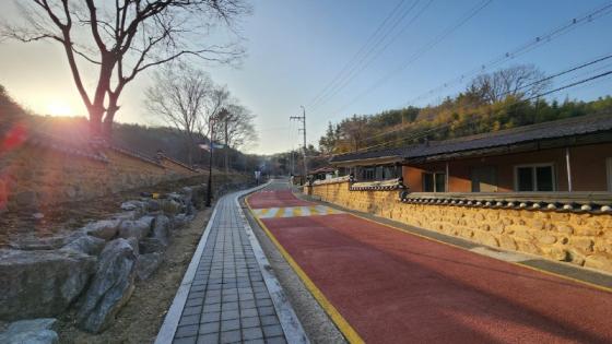 영동군, 심천면 고당 국악풍류마을 조성사업 완료 이미지