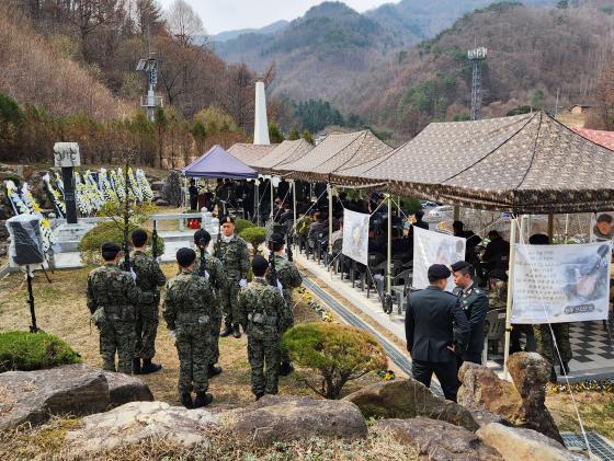 2025년 내륙전술훈련 천리행군 희생자 추모행사 이미지